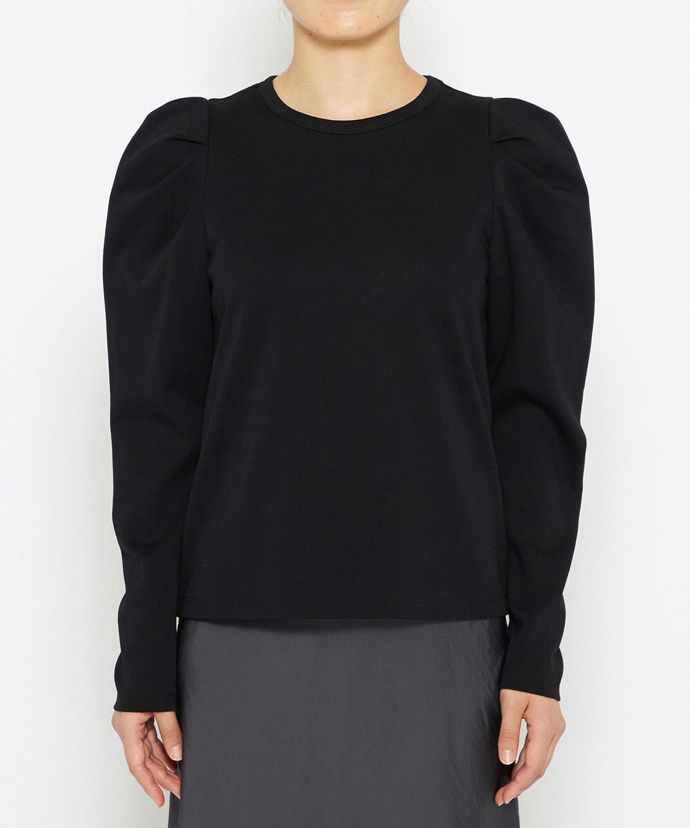 uncrave 【UVケア・接触冷感】ダブルフェイスジャージー ボリュームスリーブ カットソー(長袖)（uncrave STANDARD） 