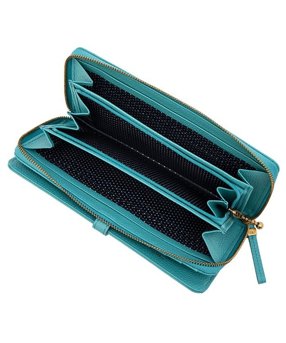 LANVIN en Bleu リュバン ラウンド長財布 