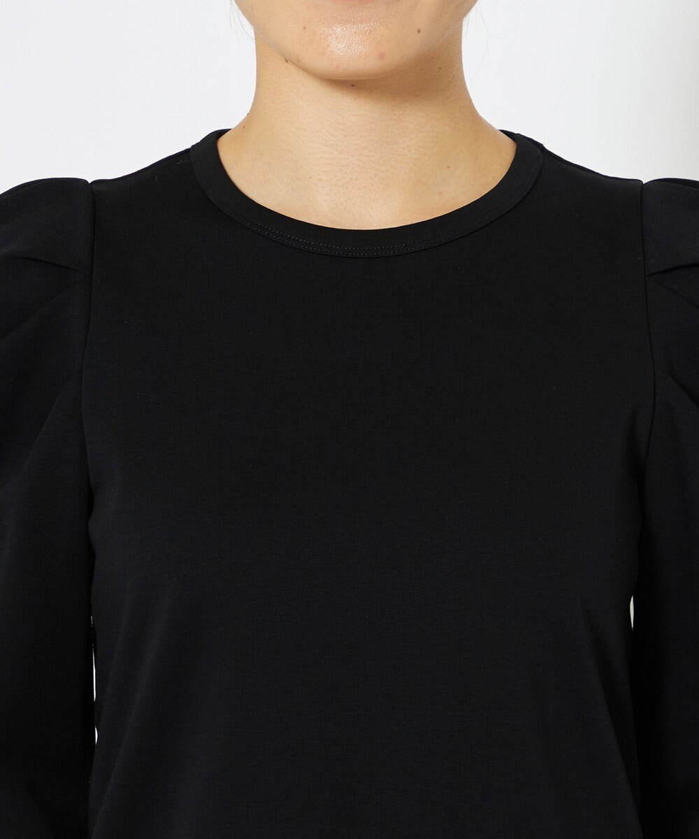 uncrave 【UVケア・接触冷感】ダブルフェイスジャージー ボリュームスリーブ カットソー(長袖)（uncrave STANDARD） 