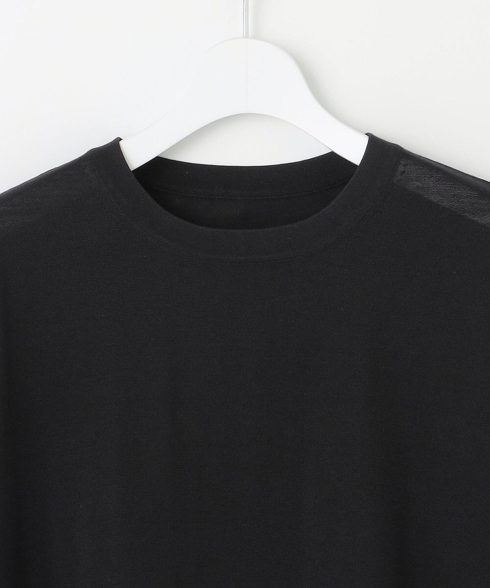 J.PRESS LADIES L 【洗える・抗菌防臭】FABRIC コンビ ニット 