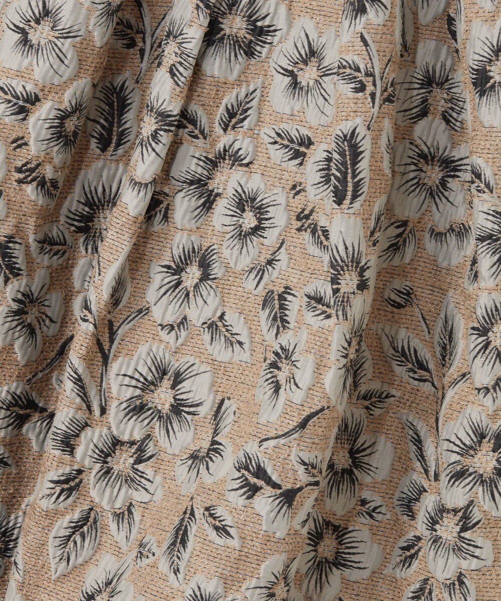 GRACE CONTINENTAL ボタニカルセパレートドレス 