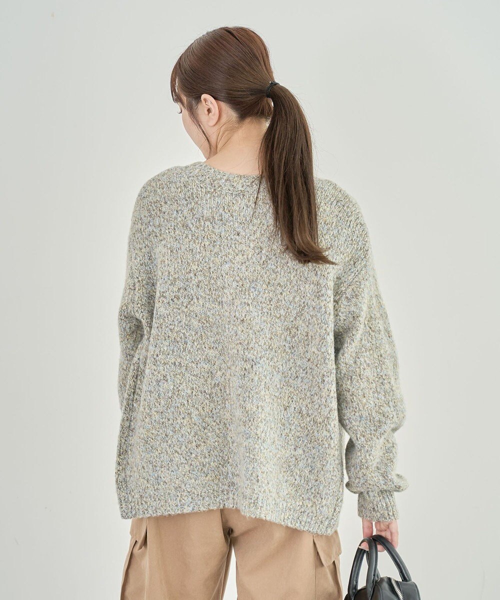 Green Parks ２ＷＡＹメランジＭＩＸニットプルオーバー 