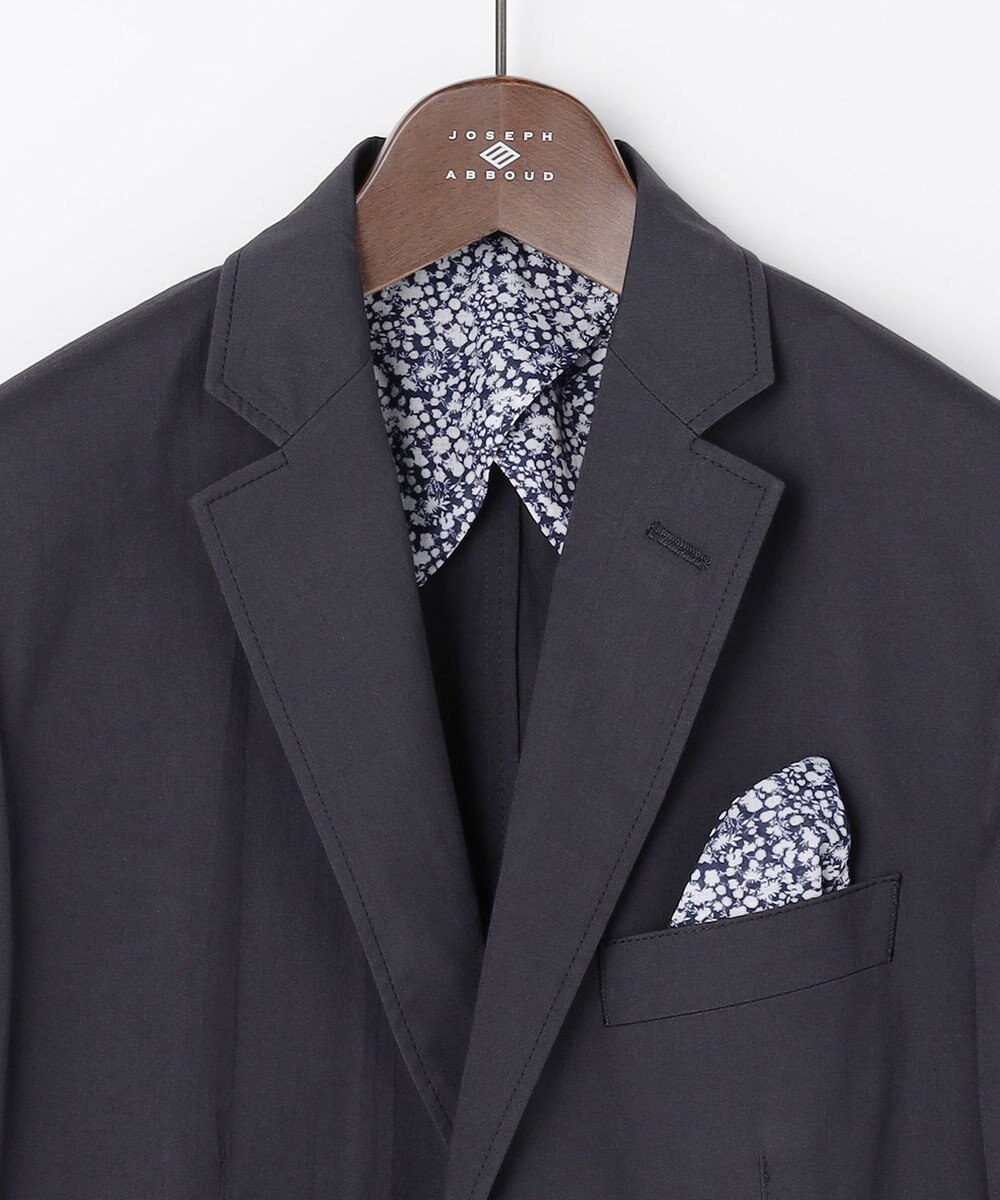 JOSEPH ABBOUD 【ストレッチ/軽量/Eco撥水/オーガニックコットン使用】マイクロピケストレッチジャケット 