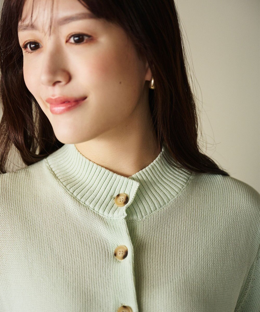 #Newans 〈花乃まりあさんコラボ〉コットンコードカーディガン 