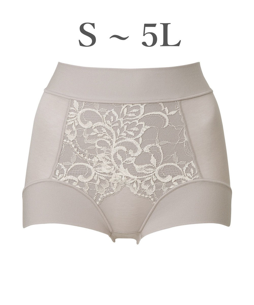 BRADELIS New York 【BRADELIS NewYork peace】綿混フィットレースショーツ25 深め 補正下着 ヒップアップ 美尻 