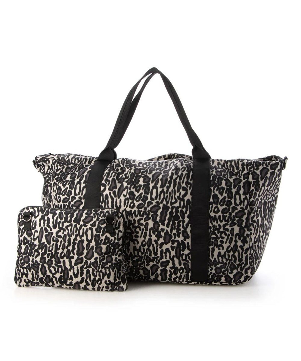 UNBILLION cachecache パッカブルナイロンボストンバッグ 