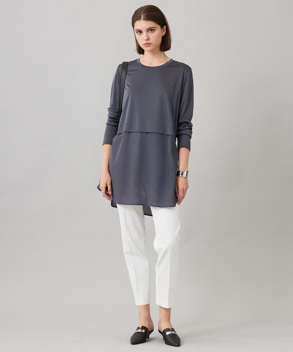 ICB 【接触冷感・UVカット・透け防止・吸水速乾・洗える】 シェルタリングドライオックス スティックパンツ 