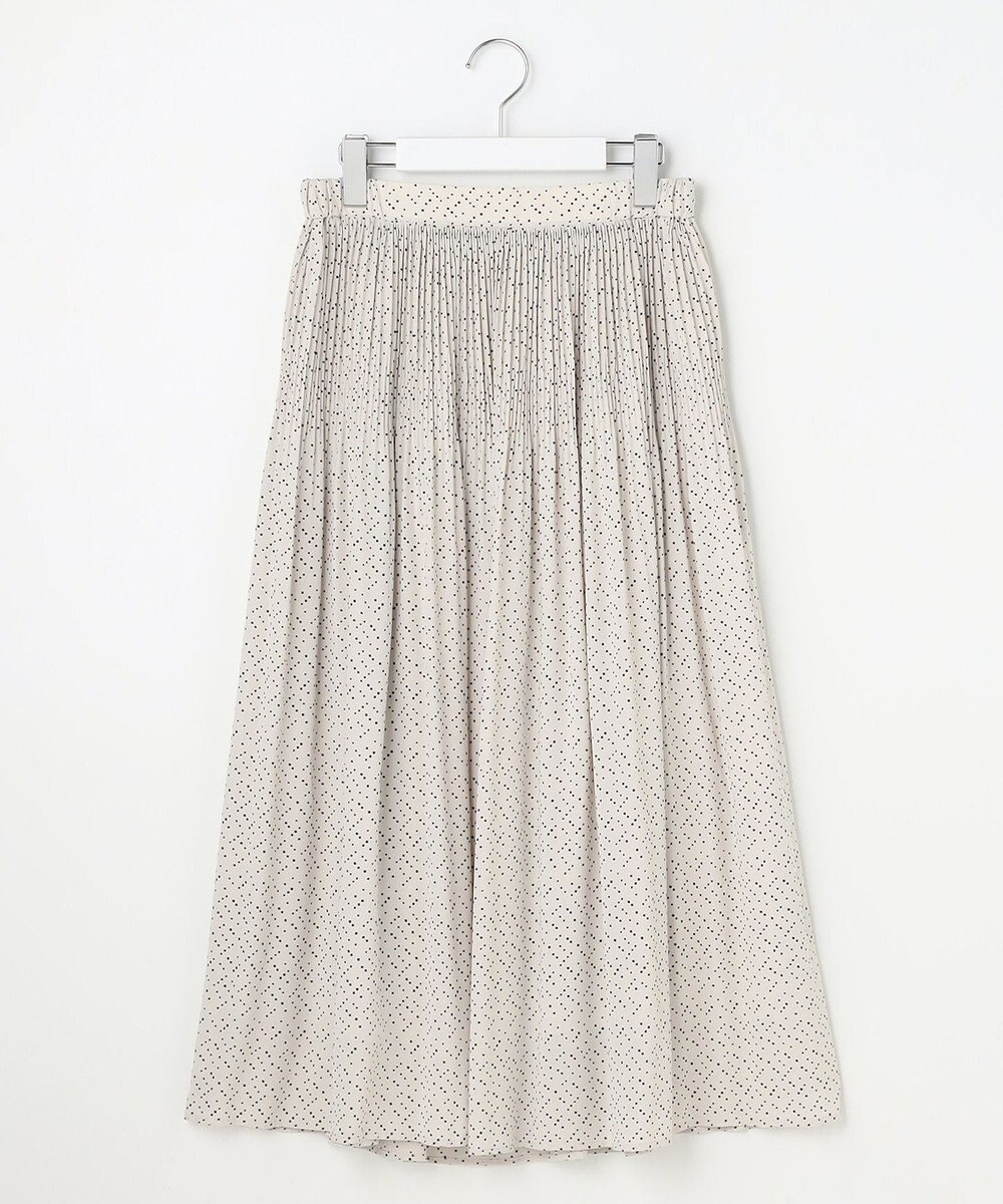 自由区 L 【17号サイズまで展開・カタログ掲載・セットアップ対応】ライトサテンプリーツ スカートⅡ 