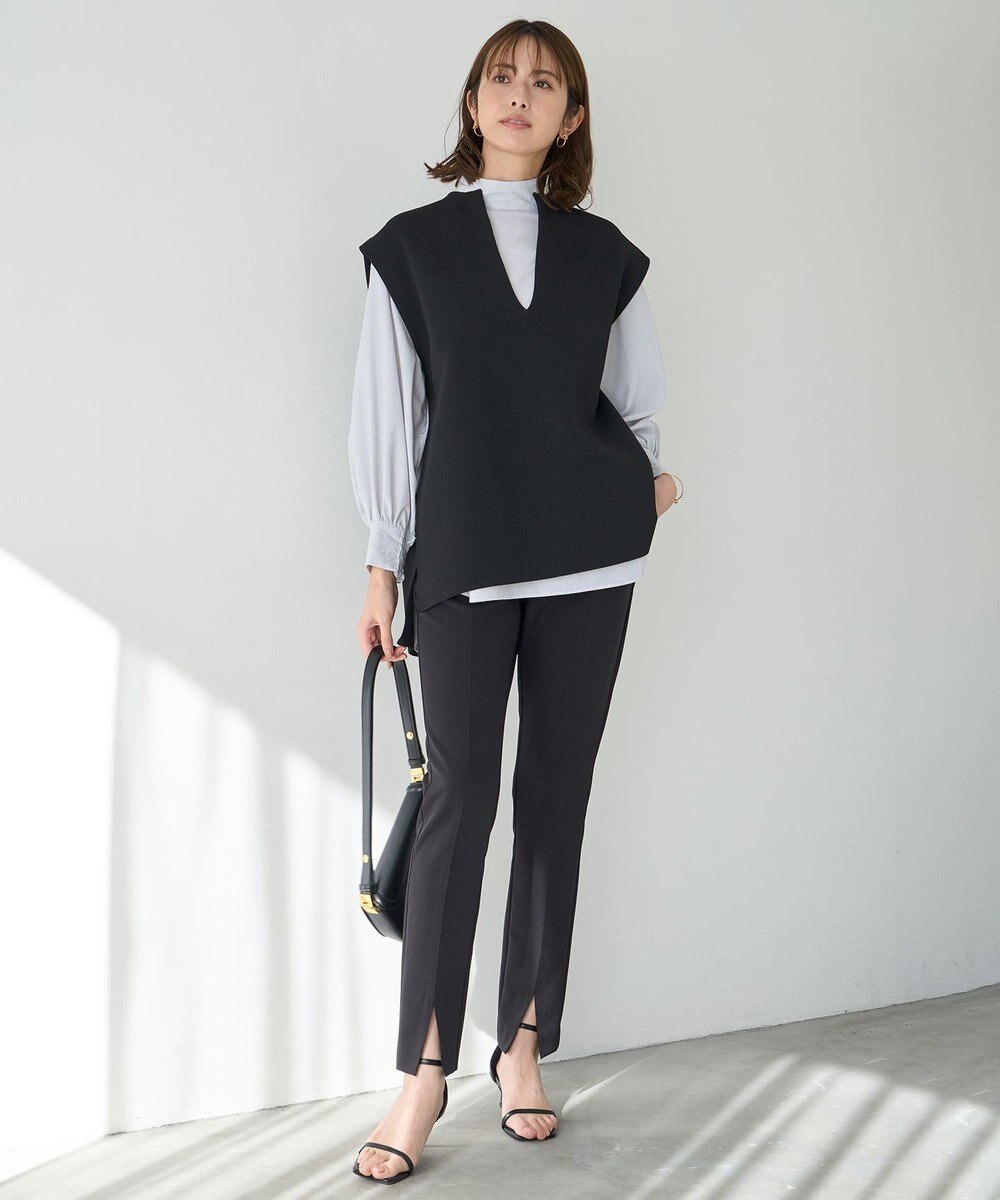 UNFILO フォルムニットジレ 