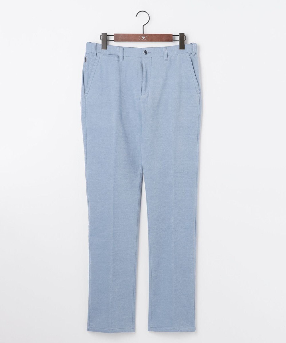 JOSEPH ABBOUD 【ウエストも伸びる！/暖かパンツ/オーガニックコットン使用】ライスコールストレッチパンツ 