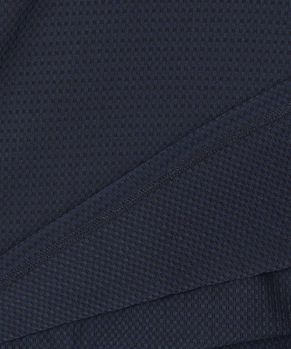 23区GOLF 【MEN】【ストレッチ性】ポリエステルサッカー 半袖ポロシャツ 涼感素材で肌離れGOOD 