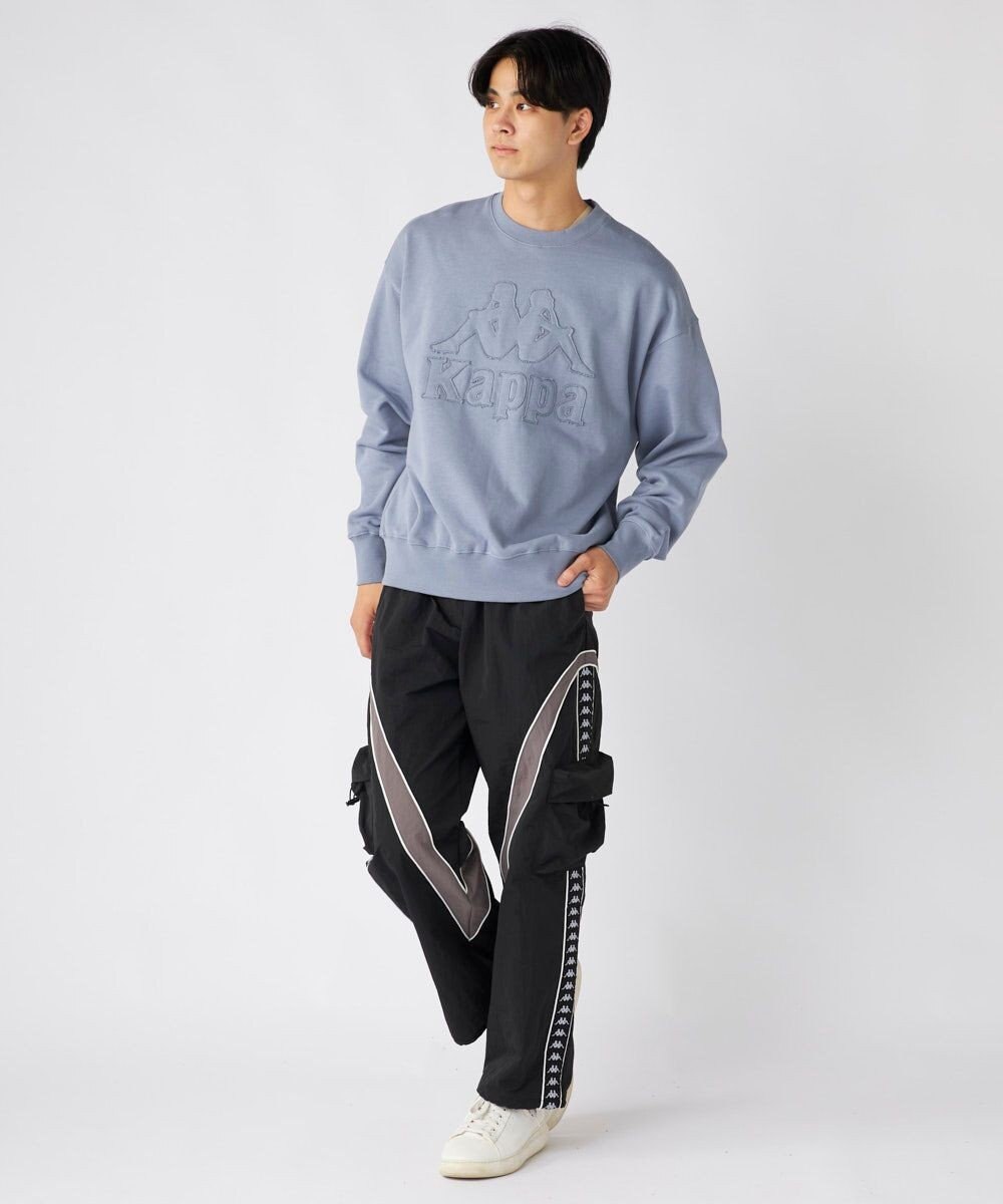 OP／FILA 【Kappa】オーバーサイズ ヘビーウェイトクルースウェット 