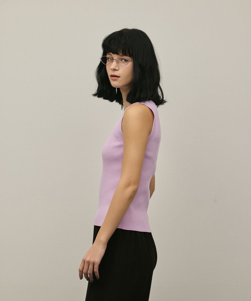 GRACE CONTINENTAL リブニットタンクトップ 