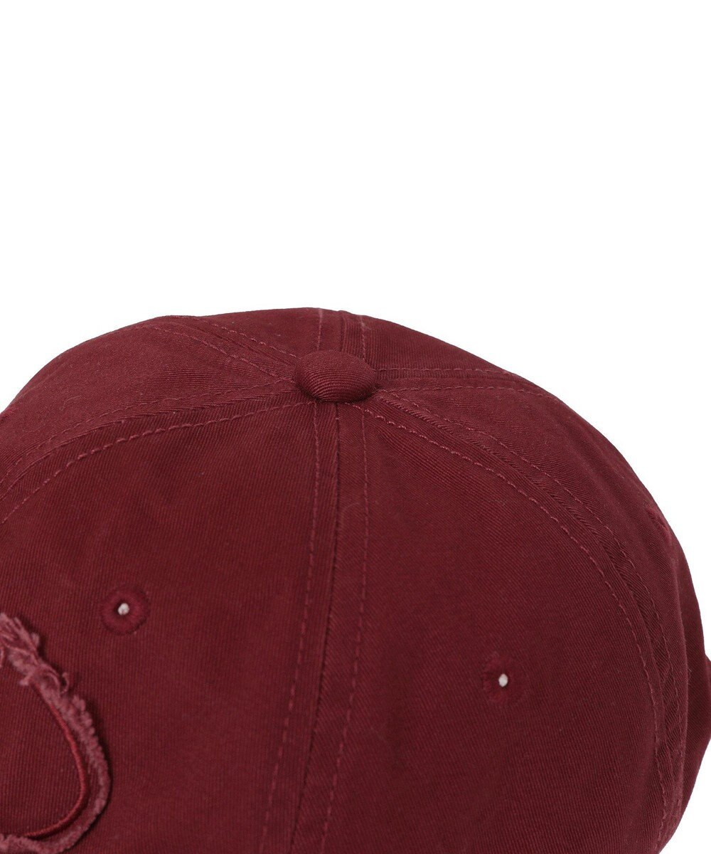 earth music&ecology ダメージロゴキャップ 