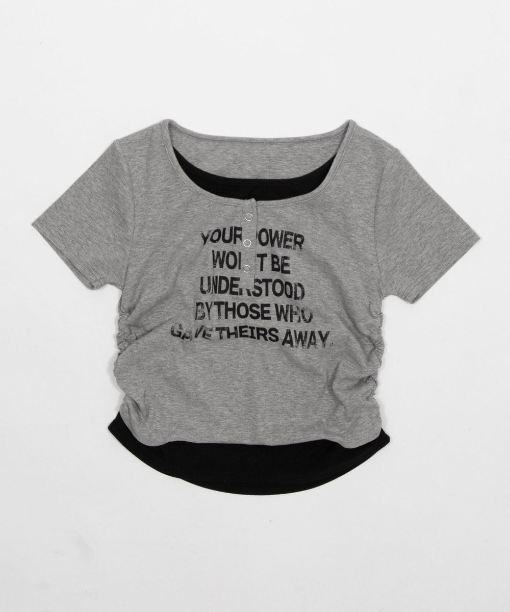 WEGO レイヤードグラフィックT 