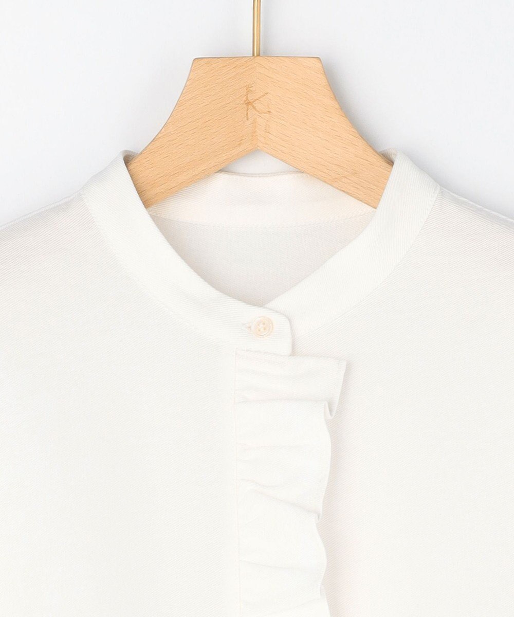 組曲 S 【先行予約・WEB限定】ツイルジャージーフリル カットソー 