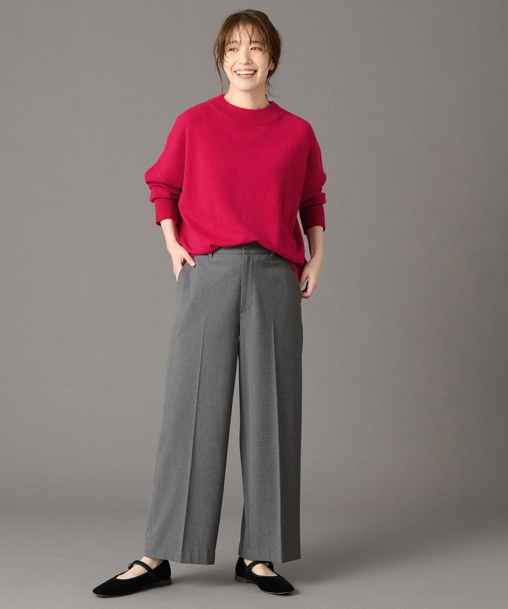 ANY 【6色展開】ムースタッチボクシーニット 