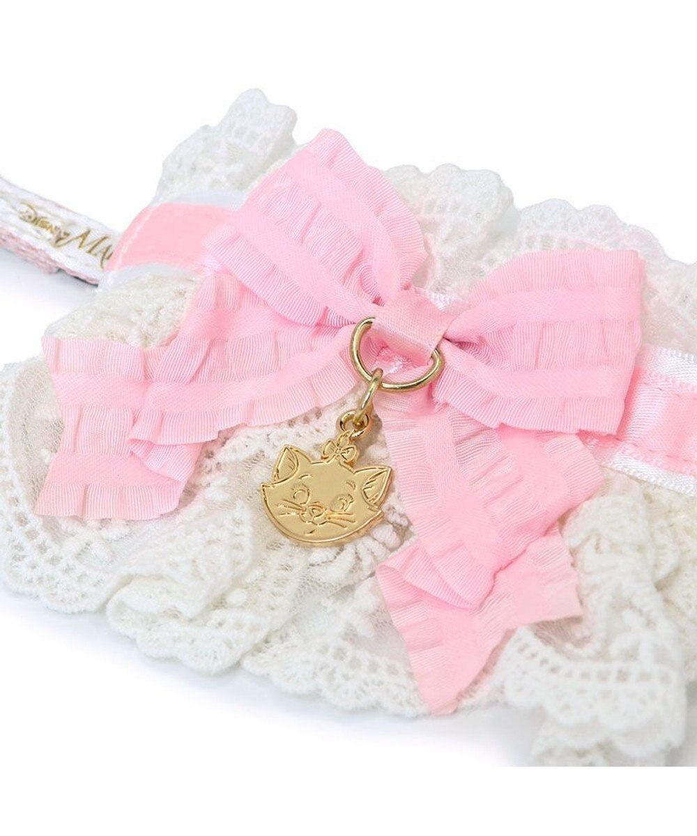 PET PARADISE ディズニー マリー 猫首輪  段リボン 小/中 