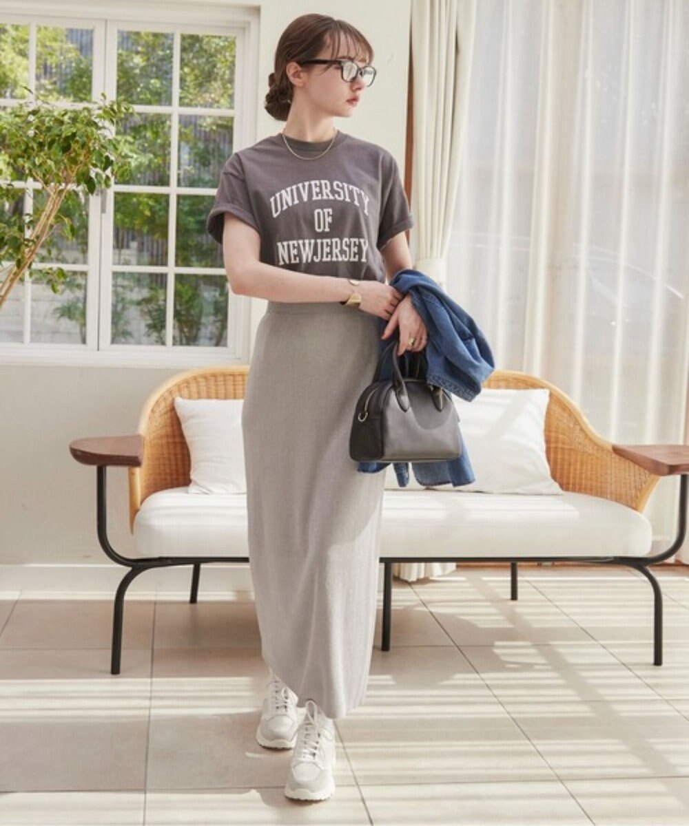 WEGO 【ANGIE VINTAGE】カレッジロゴプリントTee 