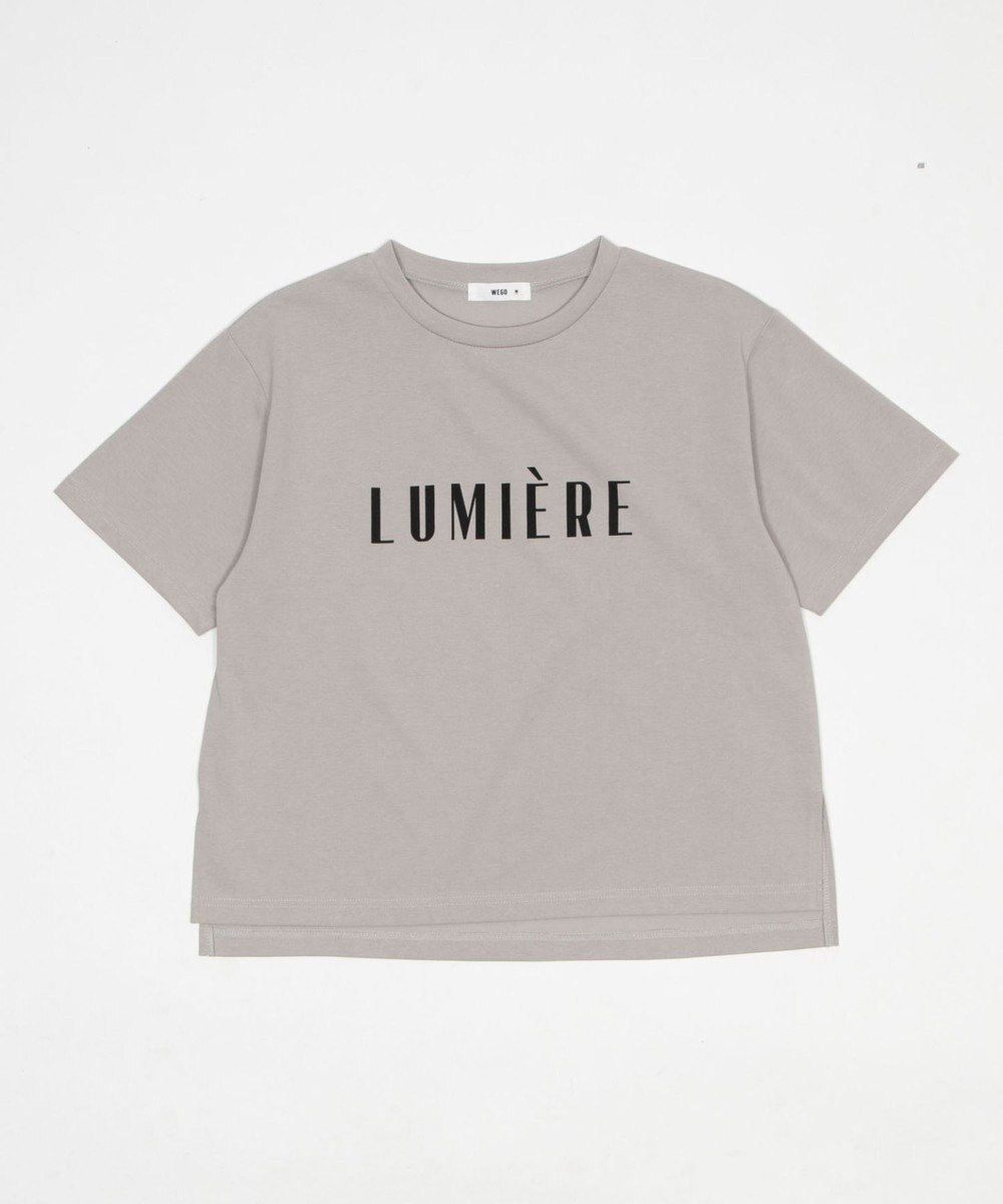 WEGO 【2026春夏新作】接触冷感プリントロゴT 