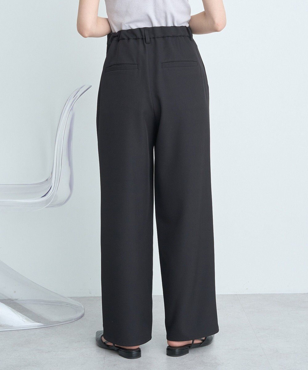 earth music&ecology タックストレートパンツ 