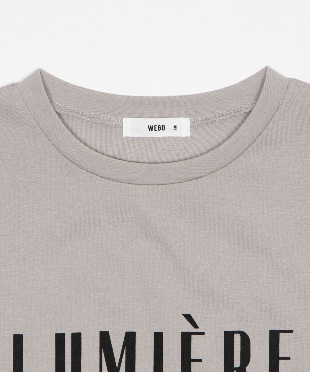 WEGO 【2026春夏新作】接触冷感プリントロゴT 