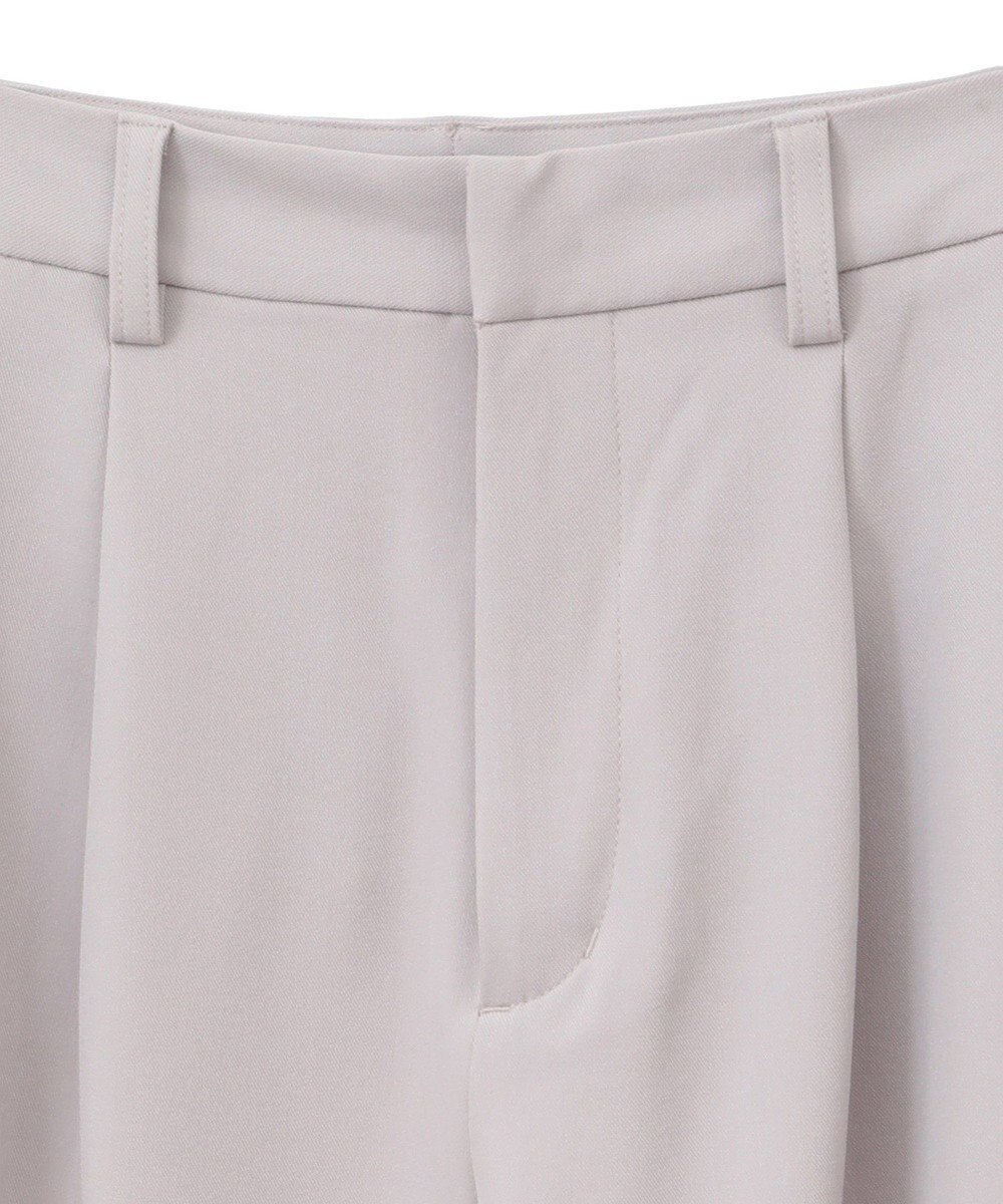 earth music&ecology タックストレートパンツ 