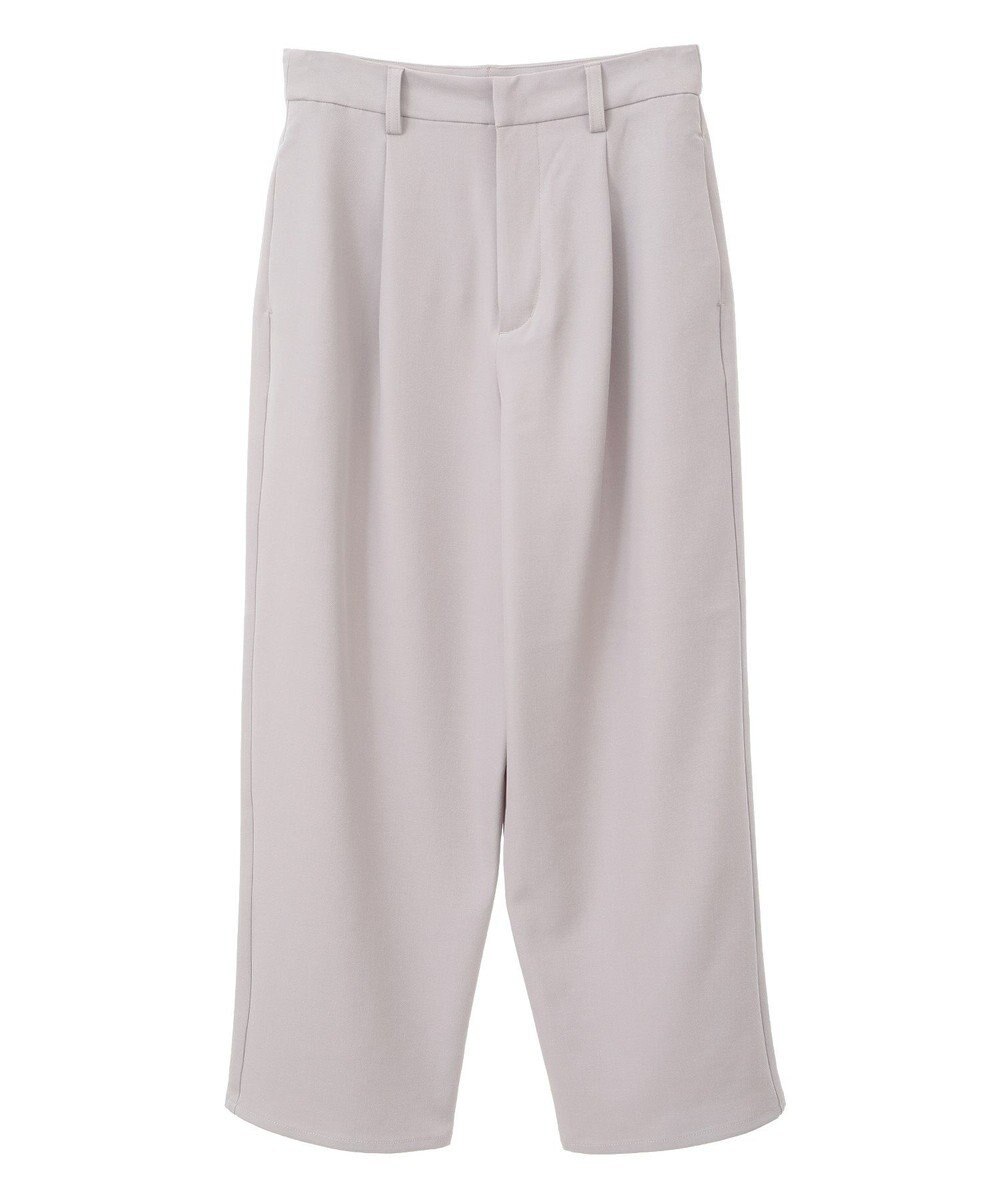 earth music&ecology タックストレートパンツ 