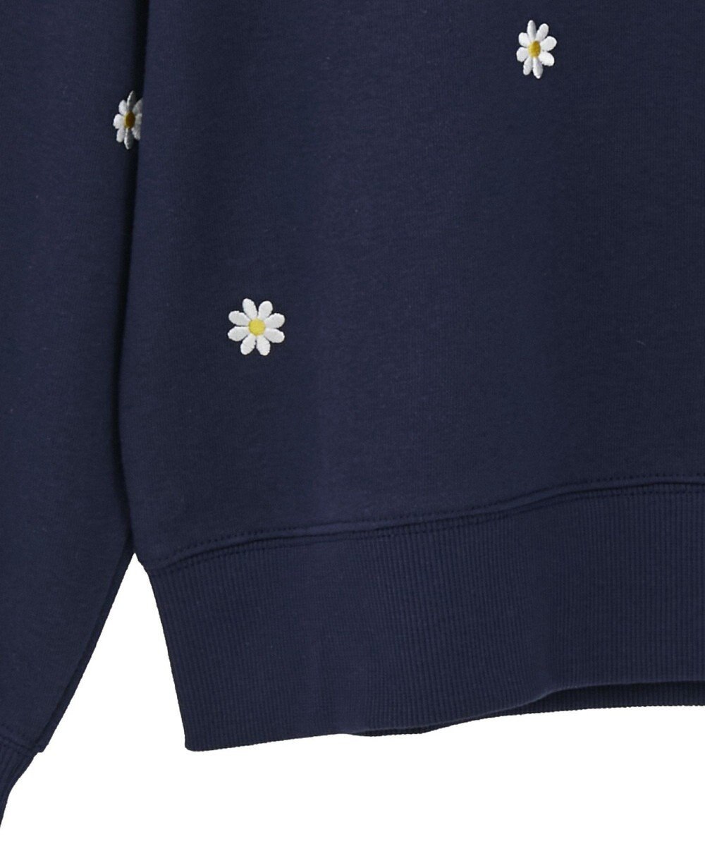 Green Parks ・ｓｗｉｎｇ　ｂｙ　デイジー刺繍スウェット 