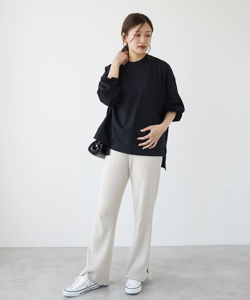 HAAG スマイルコットン LONG SLEEVE SHIRTS カットソー 