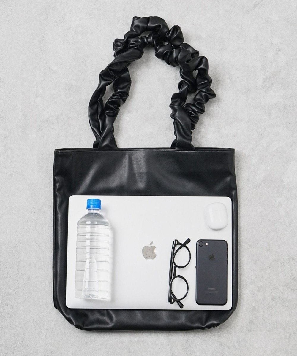 WEGO ギャザーハンドルトート 