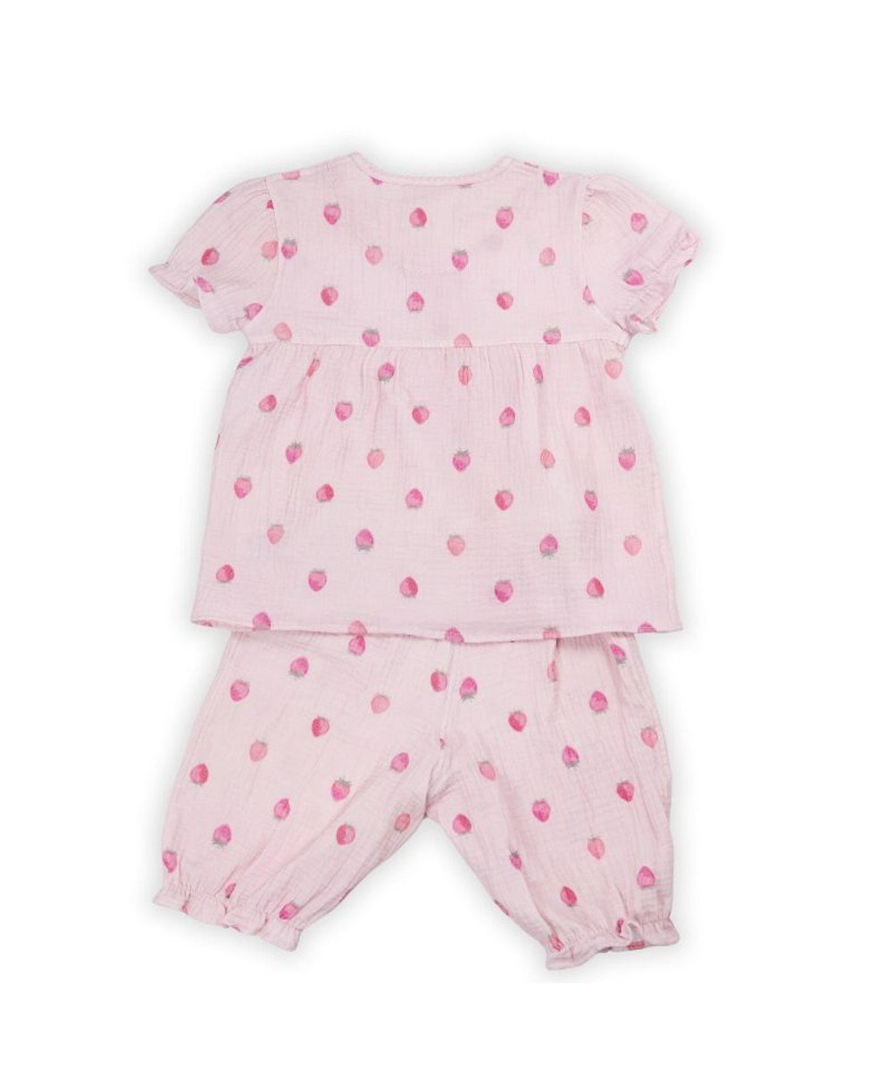 Mother garden マザーガーデン 野いちご ガーゼ パジャマ　110cm /120cm /130cm 