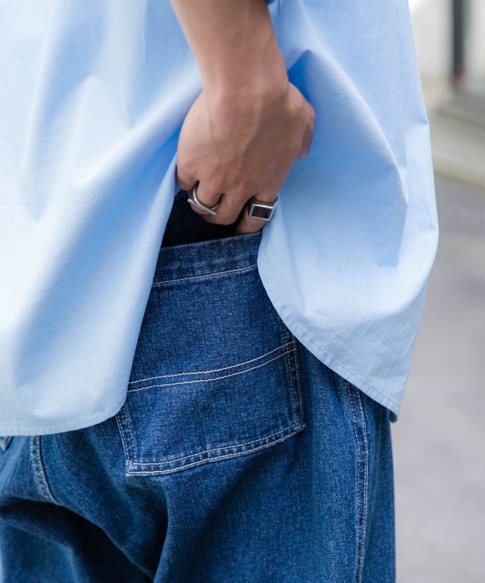 WEGO 【ユニセックス着用ITEM/手洗い可】バギーパンツ 