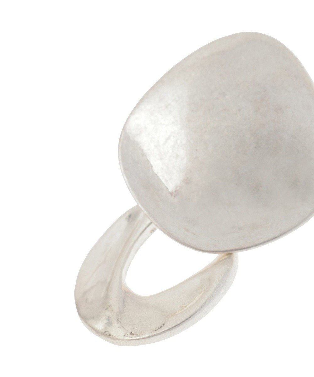 YECCA VECCA メタルプレートスイングピアス 