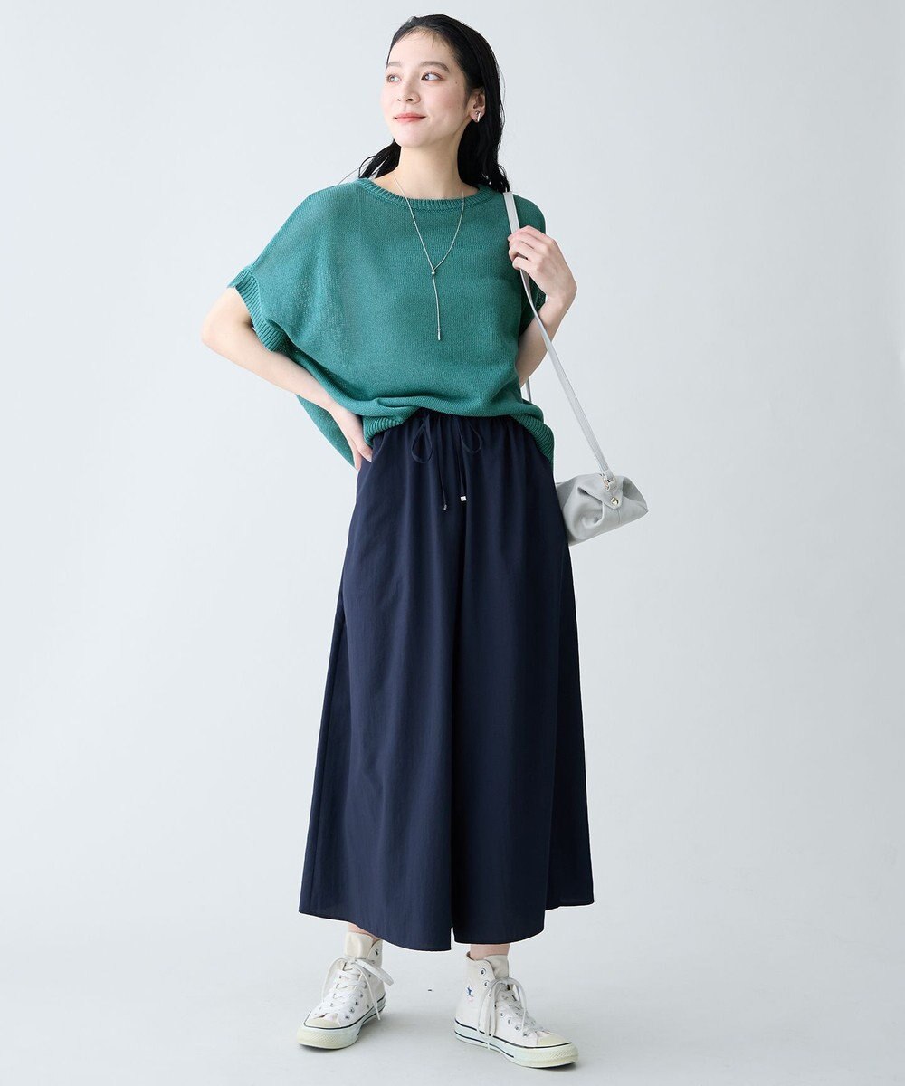 ANY 楽映えガウチョパンツ 