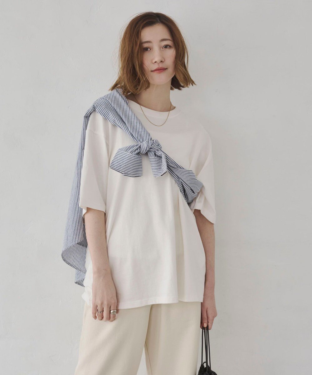 WEGO 【ユニセックス着用ITEM/SMLサイズ展開】コットンクルーネックT（SS） 