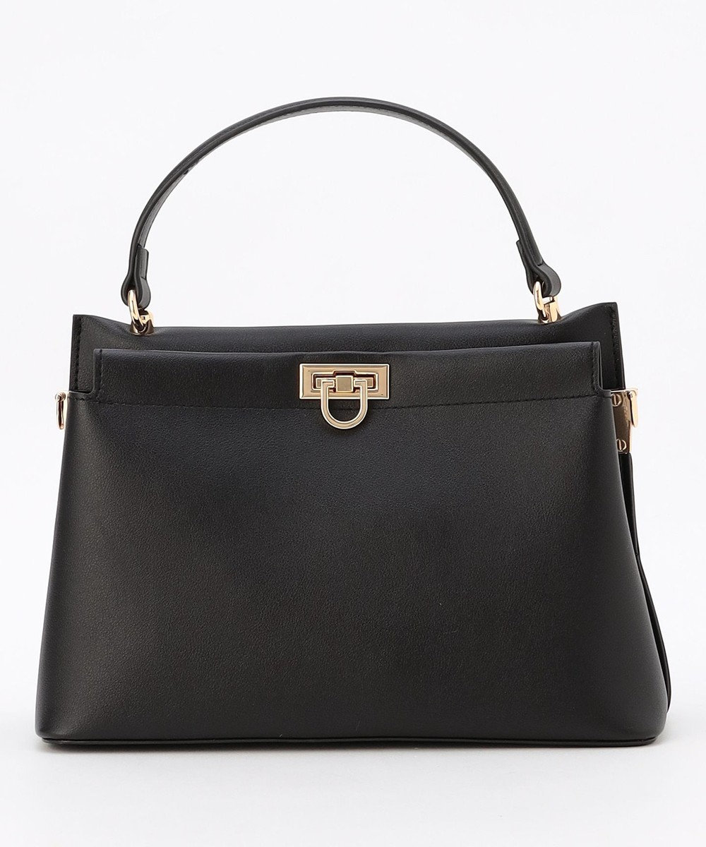 ANY SIS 【2WAY】スクエアミディトート バッグ 