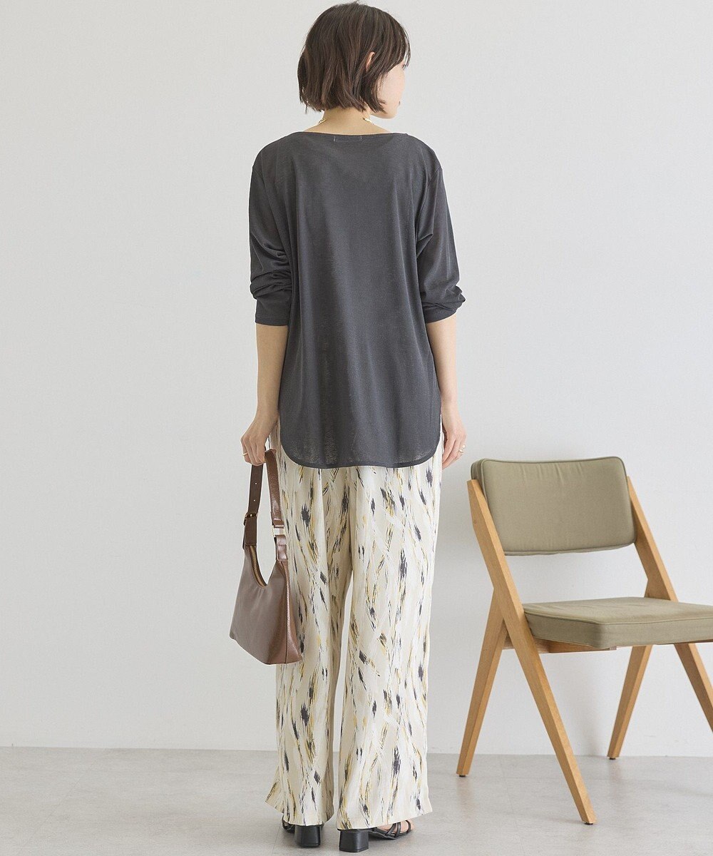 AMERICAN HOLIC ラウンドカットシアープルオーバー 