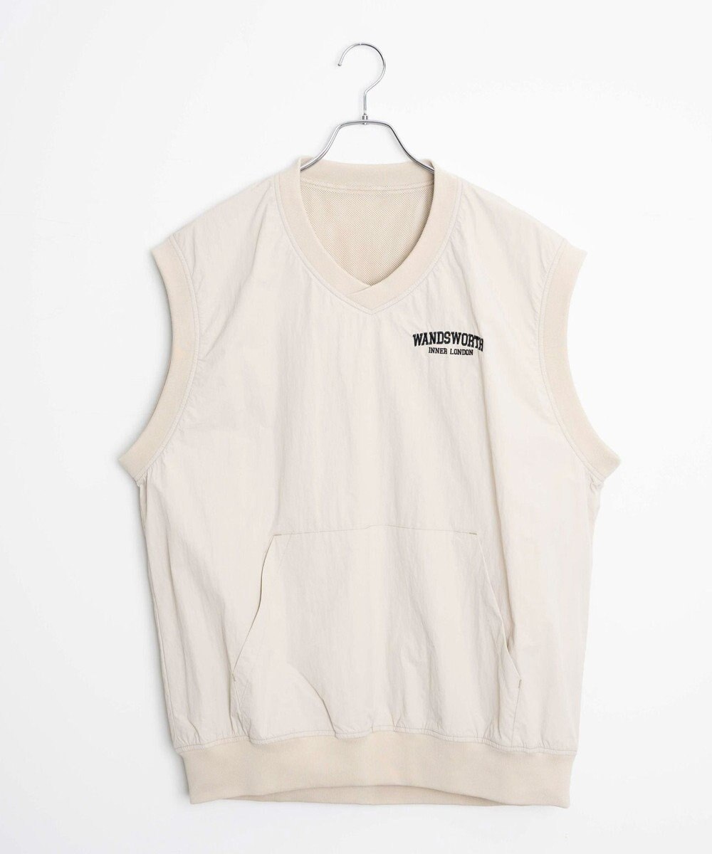 WEGO ナイロンVネックベスト 