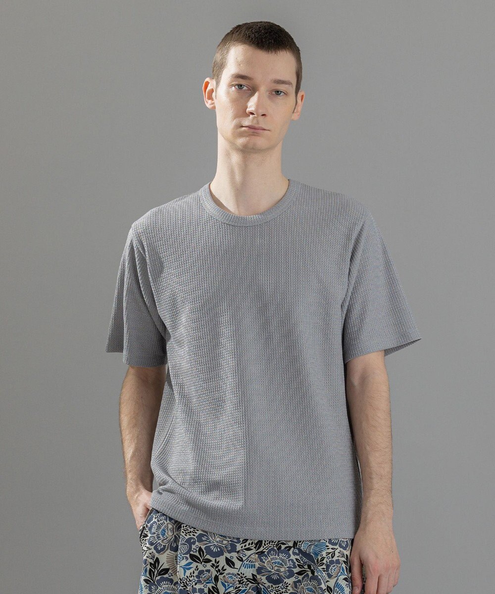 JOSEPH HOMME 新素材【清涼感】メランジクロスジャージー　クルーネックカットソー 