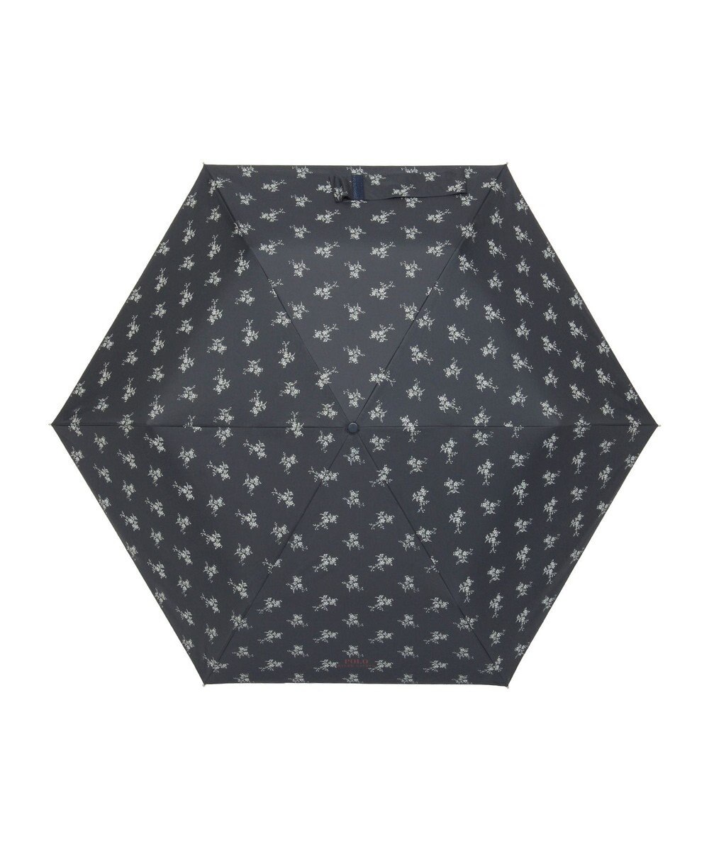 MOONBAT 【遮熱・遮光】POLO RALPH LAUREN(ポロ ラルフローレン)フローラル 花柄 晴雨兼用 雨傘  折りたたみ傘 簡単開閉 