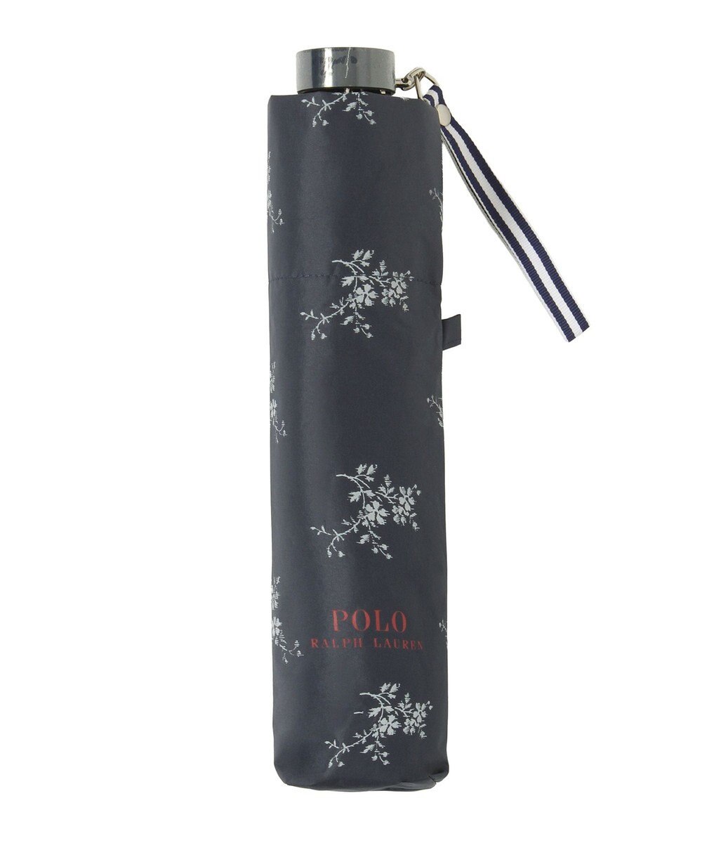 MOONBAT 【遮熱・遮光】POLO RALPH LAUREN(ポロ ラルフローレン)フローラル 花柄 晴雨兼用 雨傘  折りたたみ傘 簡単開閉 