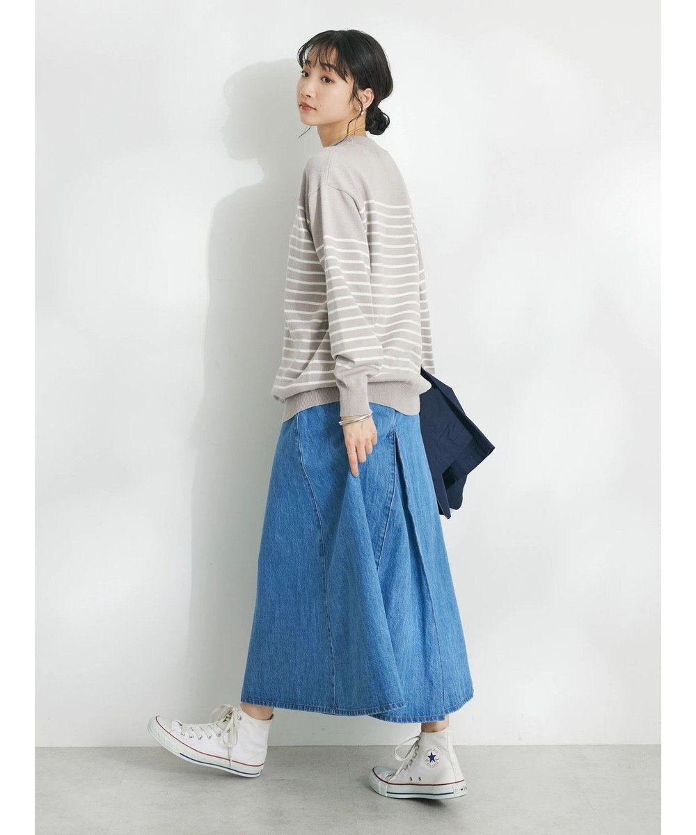 CRAFT STANDARD BOUTIQUE パネルボーダーニットプルオーバー 