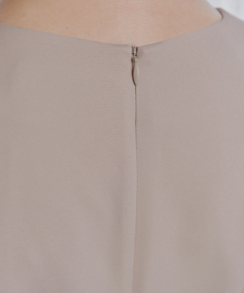 Tiaclasse 【3WAY】リボンブローチ＆ベルト付きフレアワンピース 