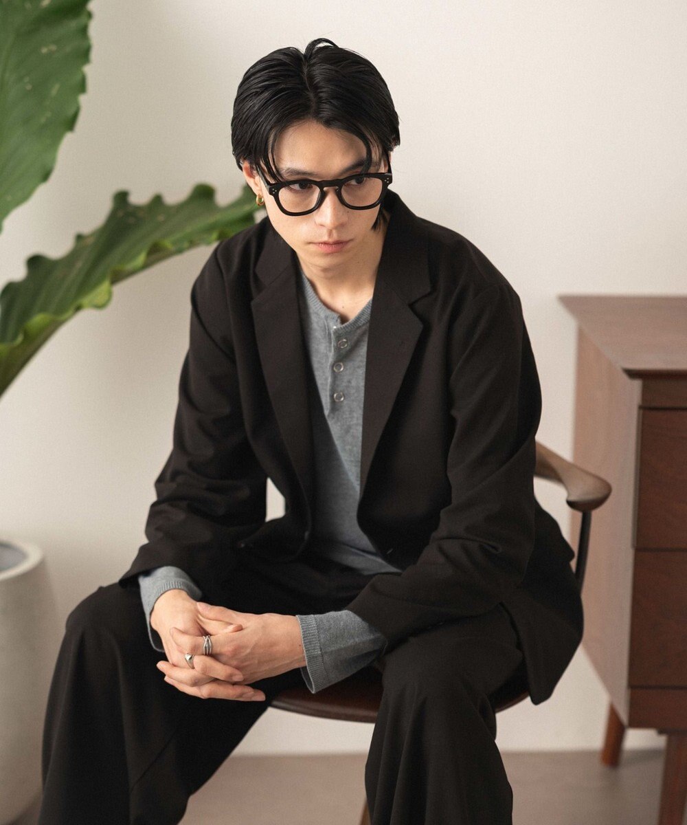 WEGO 【フォーマル/セットアップ対応】シングルテーラードジャケット 