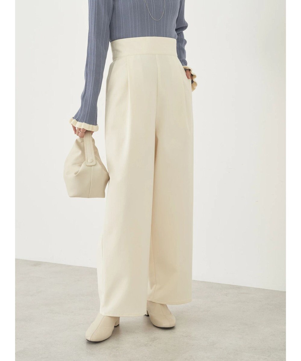 earth music&ecology ２ｗａｙハイウエストパンツ 