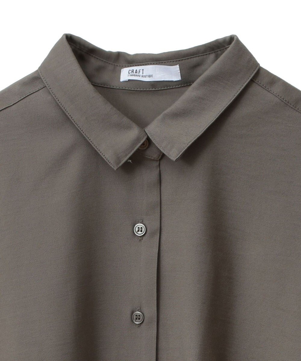 CRAFT STANDARD BOUTIQUE バックプリーツシャツ 