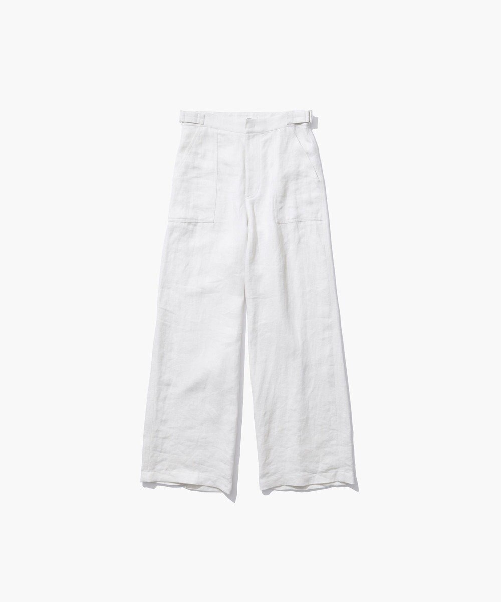 ATON LINEN TWILL | ベイカーパンツ 
