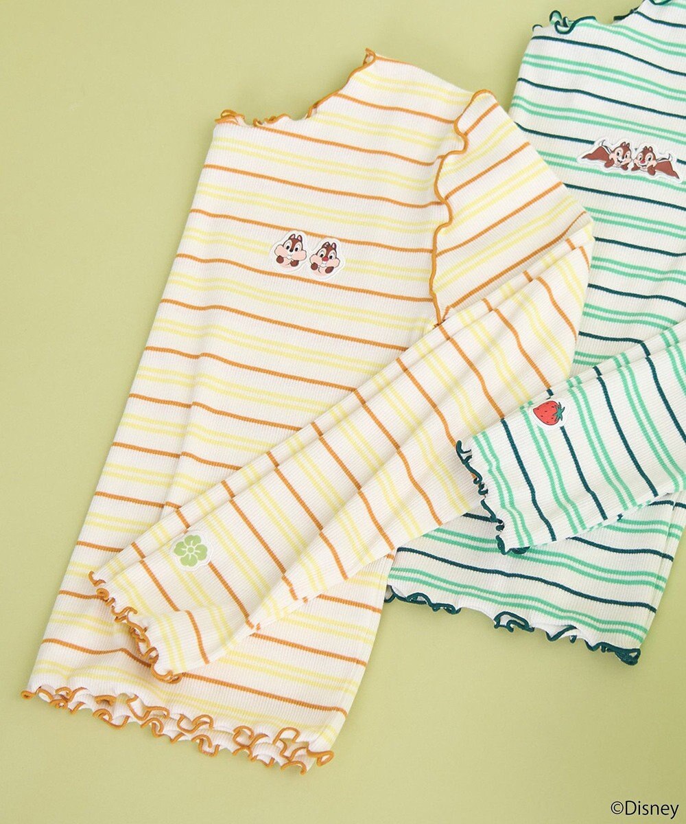 earth music&ecology チップ＆デール／ボーダーメロープルオーバー 