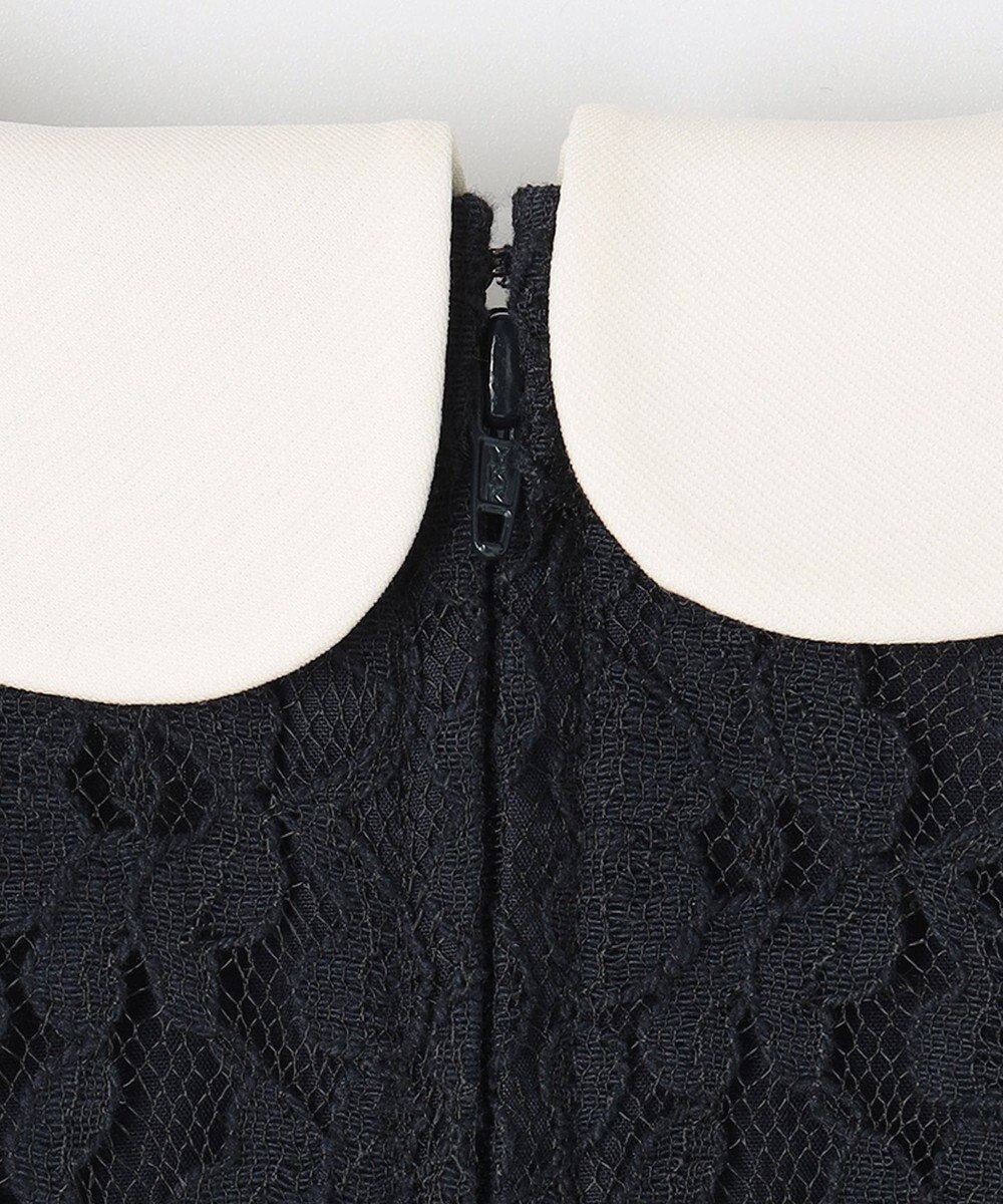 組曲 KIDS 【150-170cm】シフォンプリーツコンビ ワンピース 